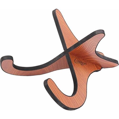 Longteam Detachable Wooded Ukulele Stand Bracket Holder Support Ukulele Guitar Stand Musical Strings Instrument Part Accessories