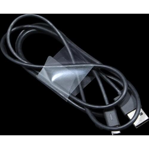 DHL 8000Pcs/Lot Wholesale 1.4"x5.9" Clear Plastic Self Adhesive Film for Date Line Cable Packaging Transparent Film Label