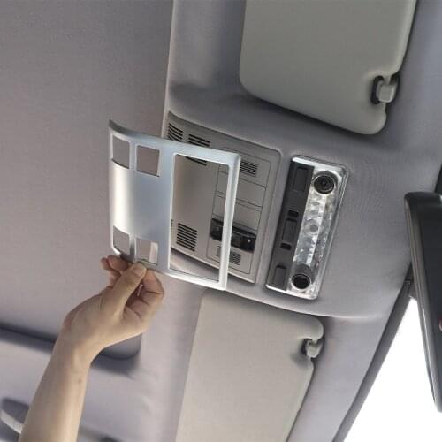 For BMW X3 E83 2006-2010 ABS Car Front Roof Reading Lamp Decorative Frame Car Interior Accessories