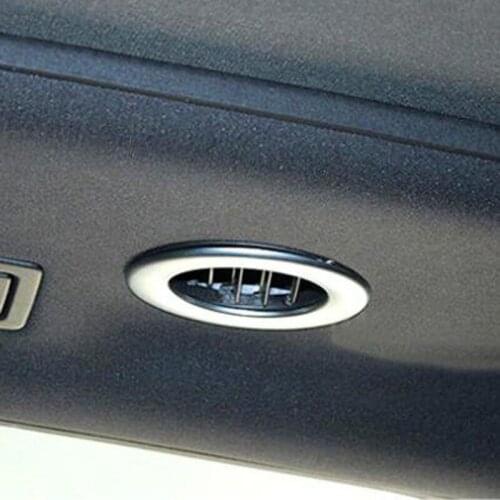For Ford Explorer 2011-2018 4PCS High Quality ABS Chrome Car Roof Outlet Decoration Ring Cover Cover Trim Car Styling Accessory