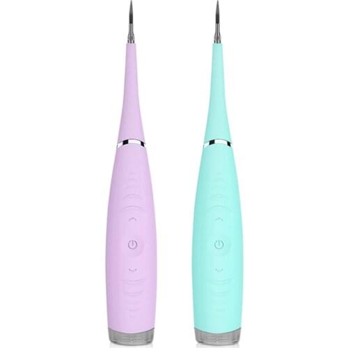 Electric Ultrasonic Sonic Dental Scaler Tooth Calculus Plaque Remover Tool Kit Portable Stains Tartar Clean Tool Whiten Teeth