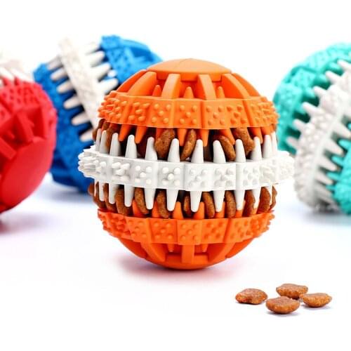 Pet Toys, Dog Rubber Molar Toy Balls, Teeth Cleaning Puzzle Toys, Pet Supplies