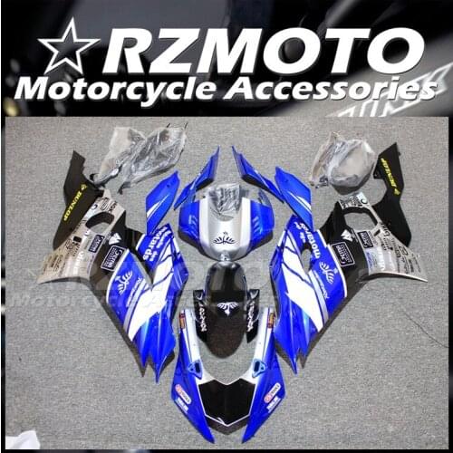 New ABS Motorcycle Whole Fairings Kit Fit For YZF-R6 2017 2018 2019 R6 17 18 19 Bodywork set blue add tank cover