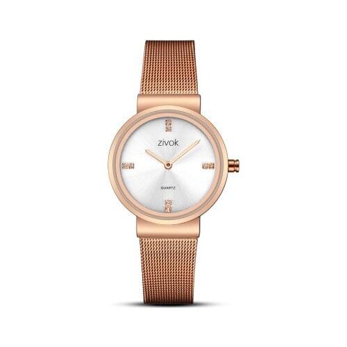 Top Brand High Quality Fashion Women Watches Personality Romantic Rose Gold Strap Watch Womens Wrist Watch Ladies Clock