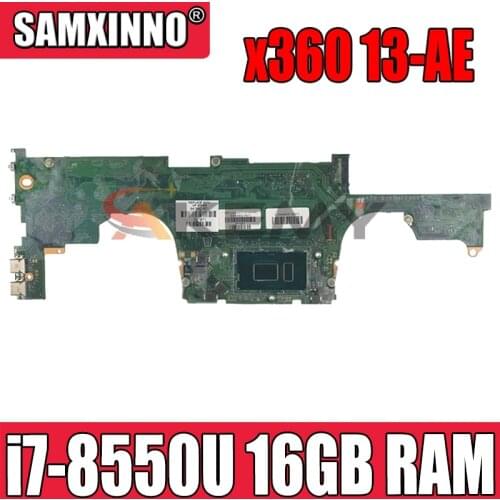 For HP Spectre x360 13-AE Laptop Motherboard With i7-8550u 16GB RAM DA0X33MBAF0 941884-601 941884-501 100% fully tested