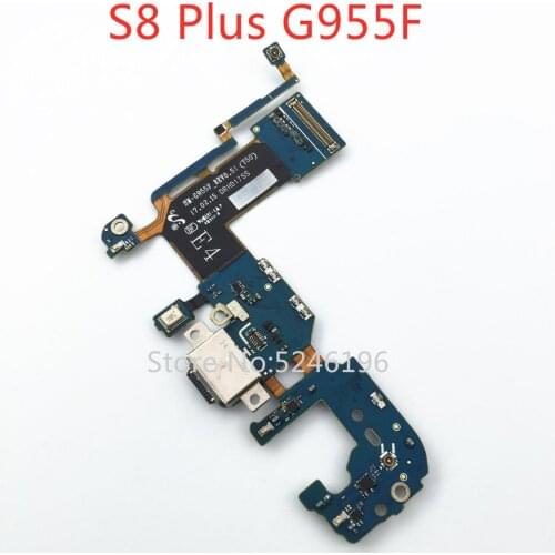 1pcs Micro USB PCB Charging Charger Dock Port mini Connector Flex Cable For Samsung Galaxy S8 Plus SM-G955F G955F Circuit board