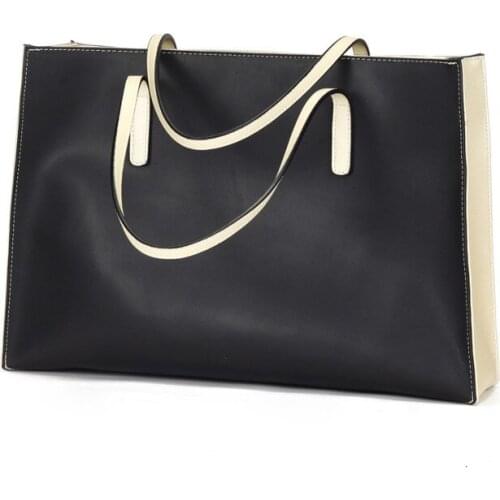 Fashion Women Leather Bag Solid Womens Shoulder Bag Luxury Designer High Quality Ladies Handbag Female Leather Bags Tote Bag