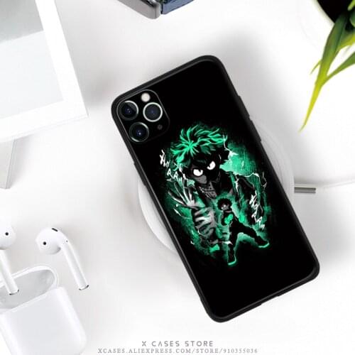 My Hero Academia Deku BNHA Anime FOR IPhone Se 6 6s 7 8 Plus X Xr Xs 11 12 Mini Pro Max TPU Soft Silicone Phone Case Cover Shell