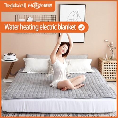 Water Heating Electric Blanket Double 220v Warm Heater Bed Thermostat Soft Electric Mattress Heating Blanket Warmer Heater US EU