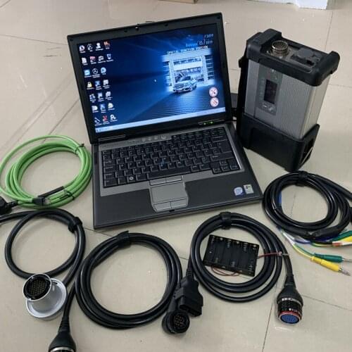 Newest Mb Star C5 Sd Connect 06/2021 Software Ssd Super with for Dell d630 Laptop Full Set Ready to Use Diagnostic Interface