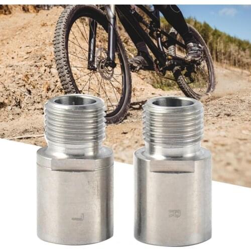Wholesale 2Pcs/Set Left Right Pedal Extenders Spacers Adapters Anti-rust Effort Saving Waterproof Adapters for Mountain Bikes