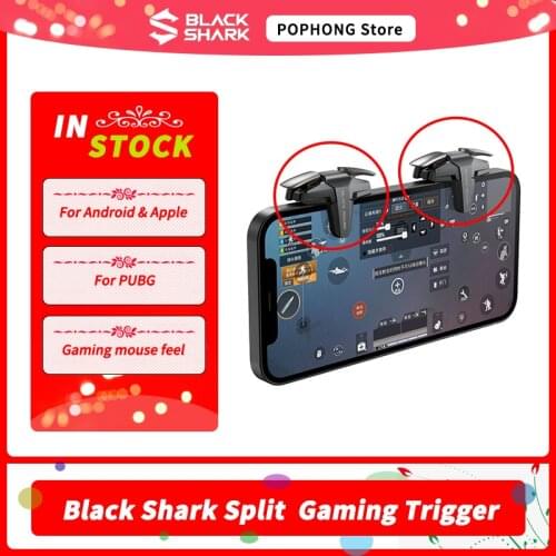 HGK02 Original Black Shark Split Gaming Trigger Gamepad Support Android IOS for Black Shark 4 3 3 Pro Game Trigger