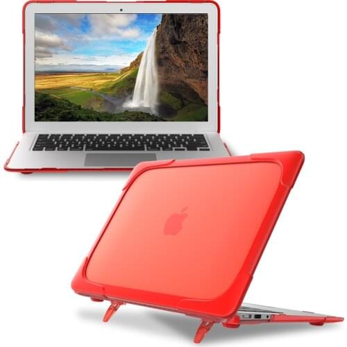 Anti Knock Case For Macbook Air 13 A1466 / A1369 Stand Cover Casing MacbookAir 13.3" Drop Resistance Shell Protector