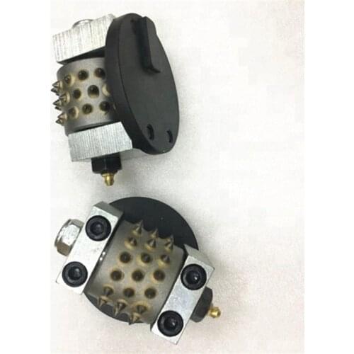 Scanmaskin Diamond Bush Hammer Three Rows Carbide Tips Round Redi Lock Bush Hammer Rough Concrete Floor 9PCS Free Shipping