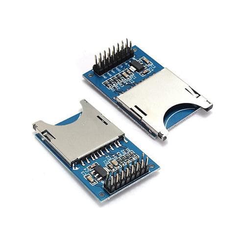 Integrated Circuits SD Card Module Slot Socket Reader ARM MCU Read And Write sd card module slot socket reader for arduino arm