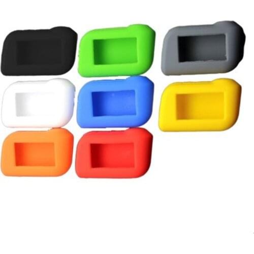 Silicone Case for A63 A36 A39 Lcd Two Way Car Remote Controller Auto Alarm Flip Key Cap Cover