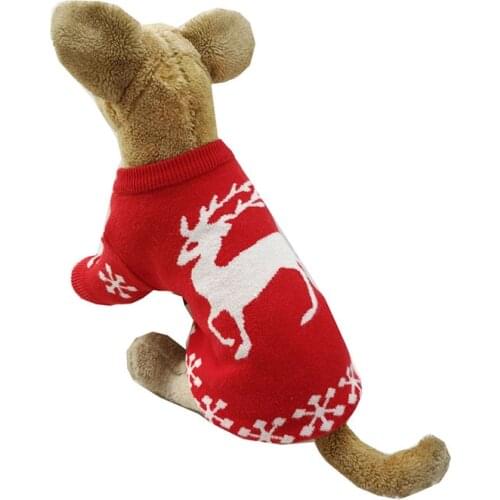 Winter Warm Coat Puppy Dog Clothes Christmas Costume Coat Pet Outwear For Small Dogs Chihuahua Pug French Bulldog Clothing