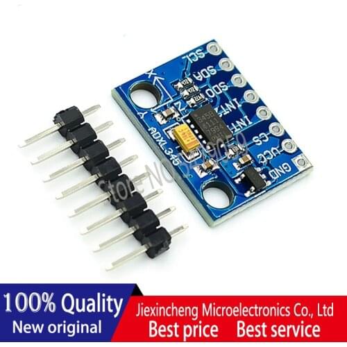 10PCS GY-291 ADXL345 Digital triaxial acceleration of gravity tilt module IIC / SPI transmission