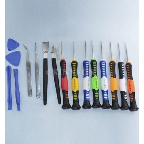 200Sets/Lot High Quality Hand Phone Repair Tool For Samsung For iPhone 16 In 1 Set Opening Pry Repair Tool Kit Screwdrivers