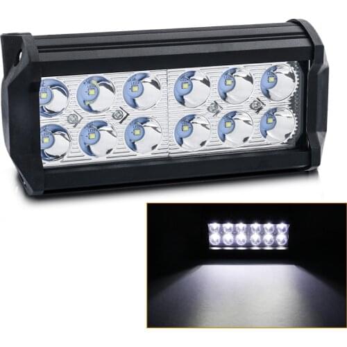 7'' Led Light Bar/Work Light 72W 120W 144W Led Work Light Bar Offroad Combo Led Bar for Tractor Truck 4x4 SUV 4WD ATV 12V 24V