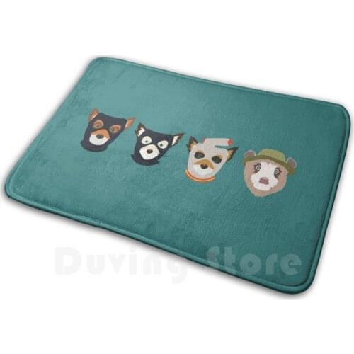 Fantastic Mr. Fox Soft Non-Slip Mat Rug Carpet Cushion Fmf Fantastic Mr Fox Fox Wes Anderson Movie Film