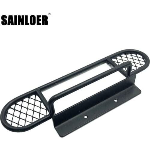 SAINLOER Classic Camel Cup Metal Front Anti-collision Bumper For 1/10 RC Crawler Car RC4WD D90 D110 Defender