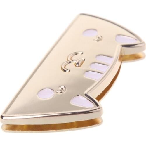 Cute Cat Magnetic Clasp Fastener Snap Button Press Studs Purse Bag Closure DIY 85DA