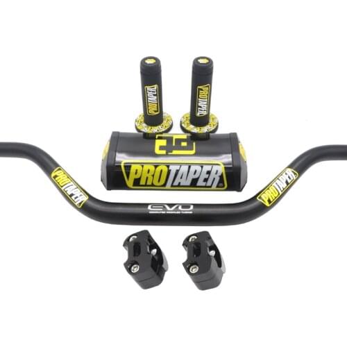 Motorcycle Motocross 1 1/8" 28mm Handlebars Kit Fat Bar Handle Tubes For CRF YZF WRF RM KXF Pit Dirt Bike