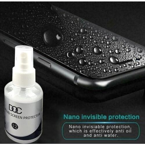 50ml Nano Liquid Universal Nano Technology Screen Protector Curved Tempered Glass Film For iPhone Universal Huawei mobile phone