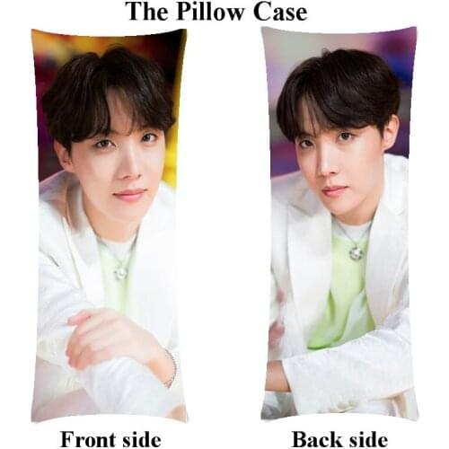New korea kpop long pillowcase woman J-Hope pillow cover case Only