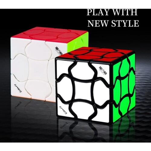 Newest QIYI MOFANGGE Fluffy Cube 3x3 Magic Cube Non Magnetic Puzzle 3x3x3 Cubo Magico Educational Toys Gift for Kids Children