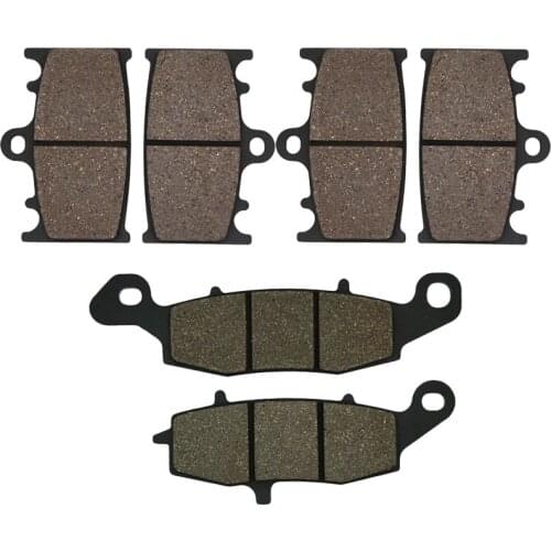 Motorcycle Front and Rear Brake Pads for KAWASAKI VN 2000 Vulcan 2004-2009 VN2000 Classic 2006-2010 VN1700 Vulcan Voyager