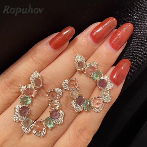 ROPUHOV Earrings Rings