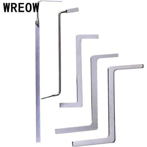 Locksmith Wrench Broken Key Extractor Removal Tool tackle Locksmith Tools Double Row Tension Stainless Lock Pick Tools wrench