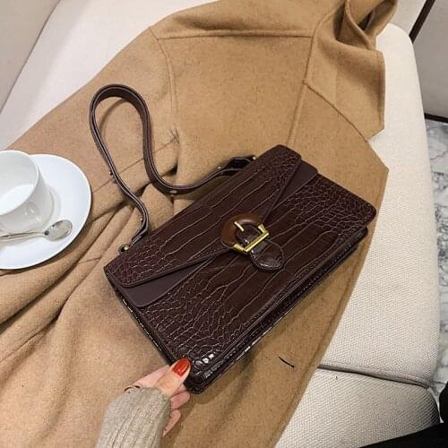 New Fashion Large Capacity Ladies Crossbody Bag Casual Tote Messenger Bag High Quality PU Retro Shoulder Bag Womens Handbag