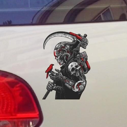 Reflective Decorate Car Accessories Decals Funny Cross-country Scrambling Motorcycle Stickers Cover the Scratches 15CMX10CM