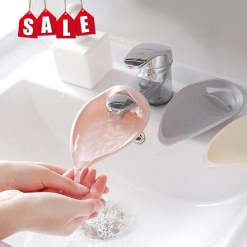 1Pc Faucet Extender Water Saving Help Children Wash Hands Device Lengthened Sink Tools Kitchen Bath Accessories Faucet Extension