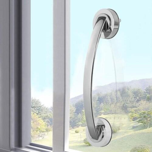 Bathroom Free installation Handrail Suction Cup Glass Door Handle Kids Elder Sucker Hand Grip Home Impovement Anti-slip