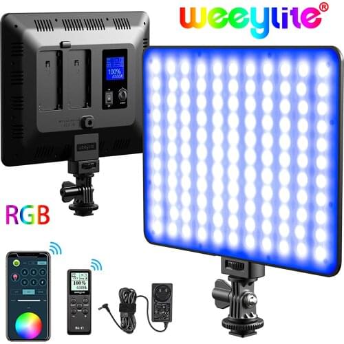 Viltrox weeylite sprite20 30W RGB Video Light LED Light Panel APP Wireless Remote Control RGB Colors Light for Video Recording