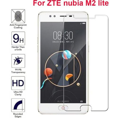 Not Full Coverage Tempered Glass Film For ZTE Nubia M2 Lite (5.5 inch) IMAK Screen protector For Nubia M2 Lite NX573J Glass Film