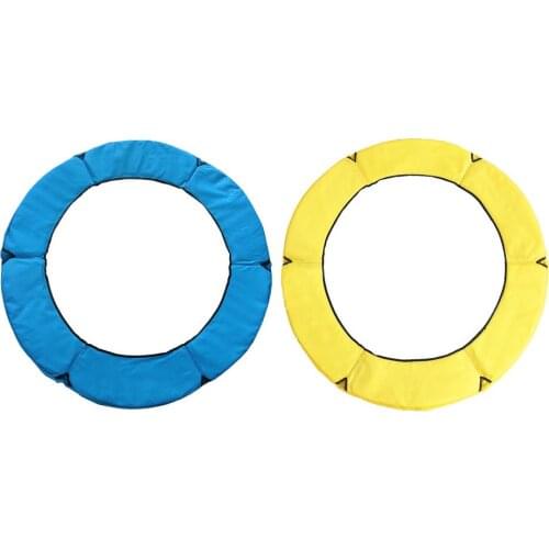 1.2/1.4M Round Trampoline Safety Replacement Pad UV-Resistant Spring Cover Edge Tear-Resistant Protector Frame Pad For Children
