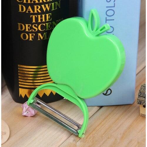 1Pcs Foldable Apple Peeler Vegetable & Fruits Peeler Kitchen Tools (Random Color)