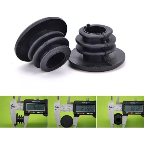 2020 New 1 Pair Bike MTB Mini Rubber Grip Handlebar Bar End Plugs Stoppers Caps Drop shipping