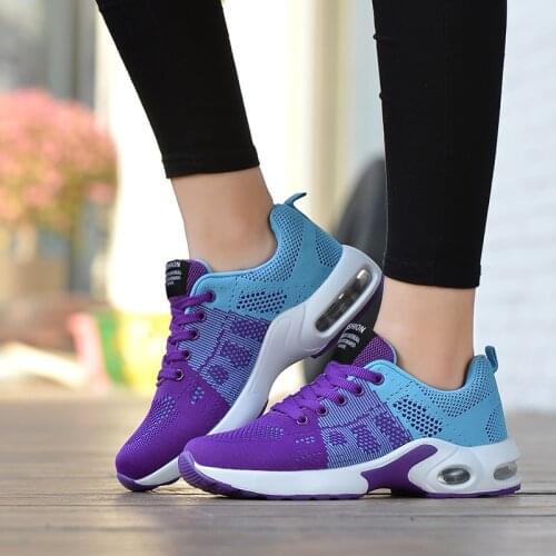 2020 four seasons new ladies running shoes mesh breathable knitted socks sneakers ladies casual sneakers low-top casual shoes