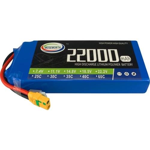 3S 11.1V 22000mAh 30C RC Aircraft LiPo Battery For RC Quadcopter Helicopter Airplane Boat Hexacopter Car Hexacopter Batteries