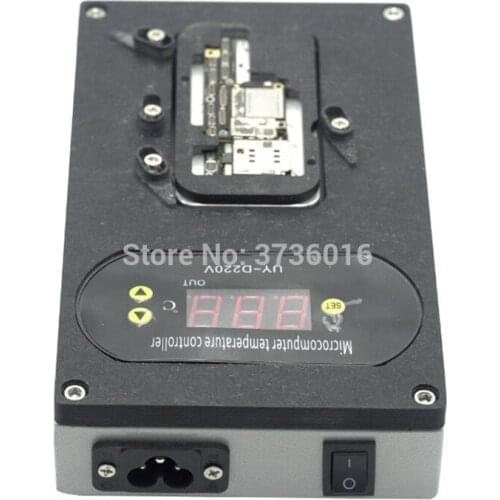 Mobile phone motherboard layered CPU Disassemble machine Intelligent heating motherboard maintenance no damage CPU