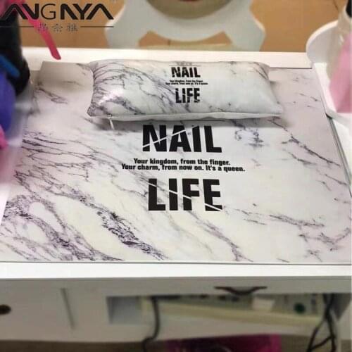 BQAN 1PC Soft PU Leather Nail Art Hand Pillow Set Cushion Holder Hand Cushion Wrist Hand Manicure Table Mat Salon Cushion Tools