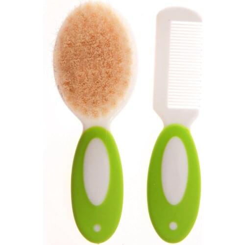 Baby Natural Bristle Brush & Comb Set