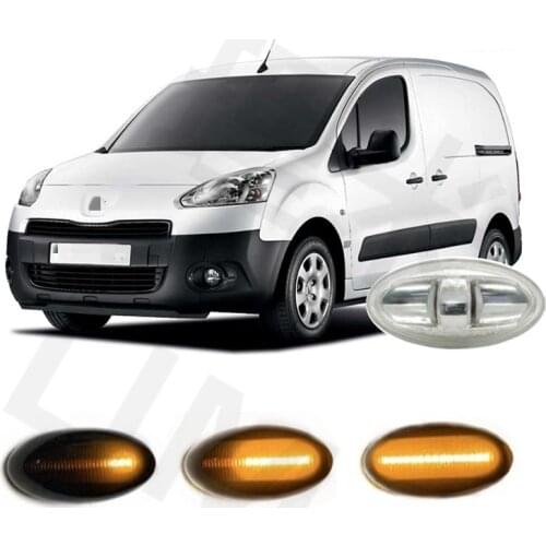 Suitable for PEUGEOT Partner 5/5F 06-08 CITROËN Berlingo M/MF 06-08 B9 2008-on Dynamic LED Indicator Side Marker Signal Light