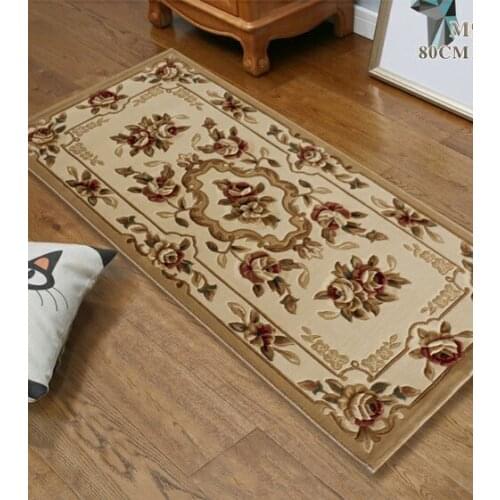 European runner carpets Carved Door mat Wool Brand carpets for Hallway Bedroom Custom made Aisle Bedside 100% wool Carpets
